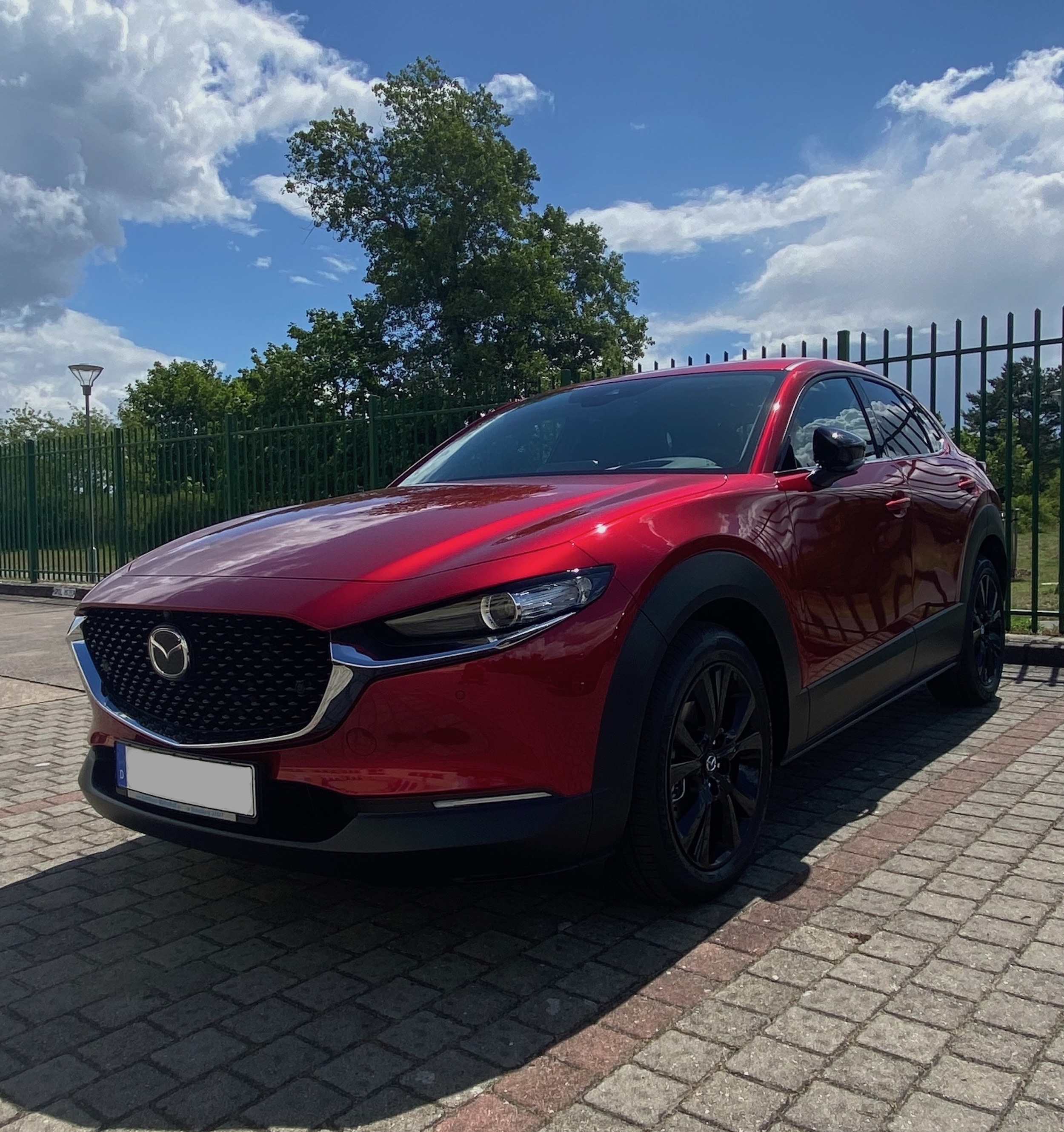 🚘 Der X einen Tag nach der Auslieferung und es ist ein  echt schöner Anblick. 🚘