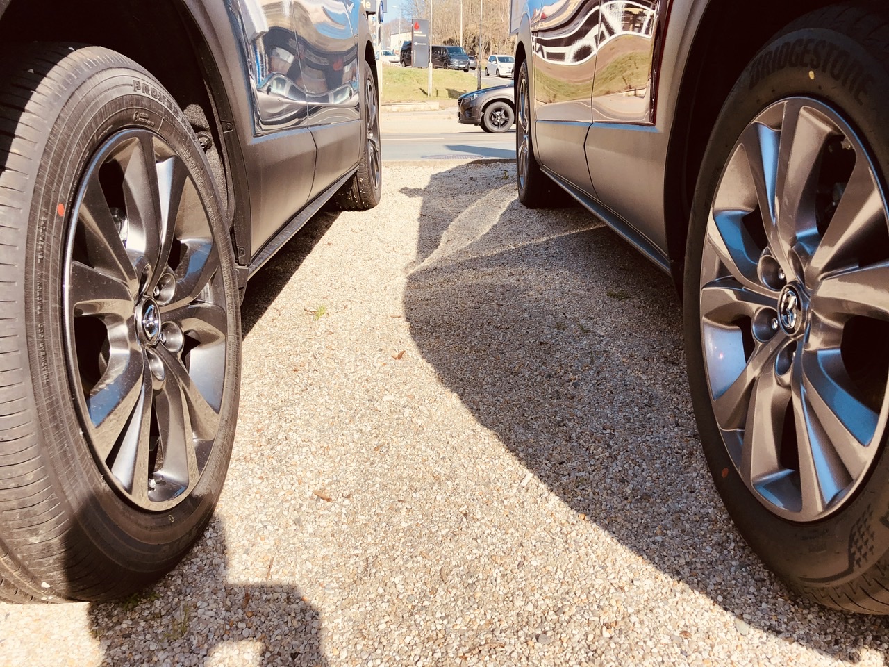 18“ Felgenvergleich Skyactiv-X Links und -G Rechts