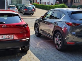 Größenunterschied Mazda CX-5 zum neuen Mazda CX-30