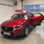 Beim Folieren der Scheiben