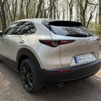 Mein CX-30 Nagisa G140 in der Farbe Platinum Quartz